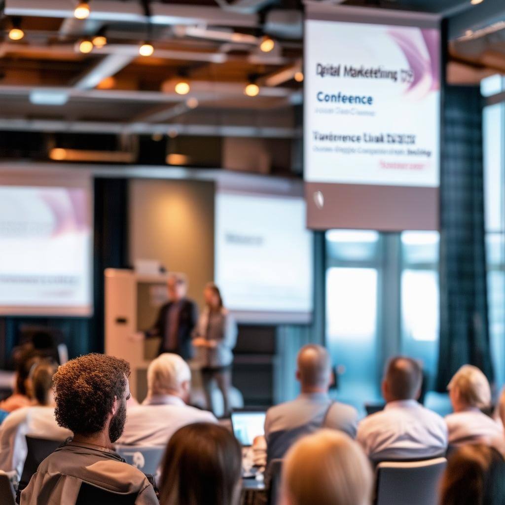 A digital marketing conference with expert speakers, interactive workshops, and networking opportunities for small business owners to boost their onli A digital marketing conference with expert speakers, interactive workshops, and networking opportunities for small business owners to boost their onli